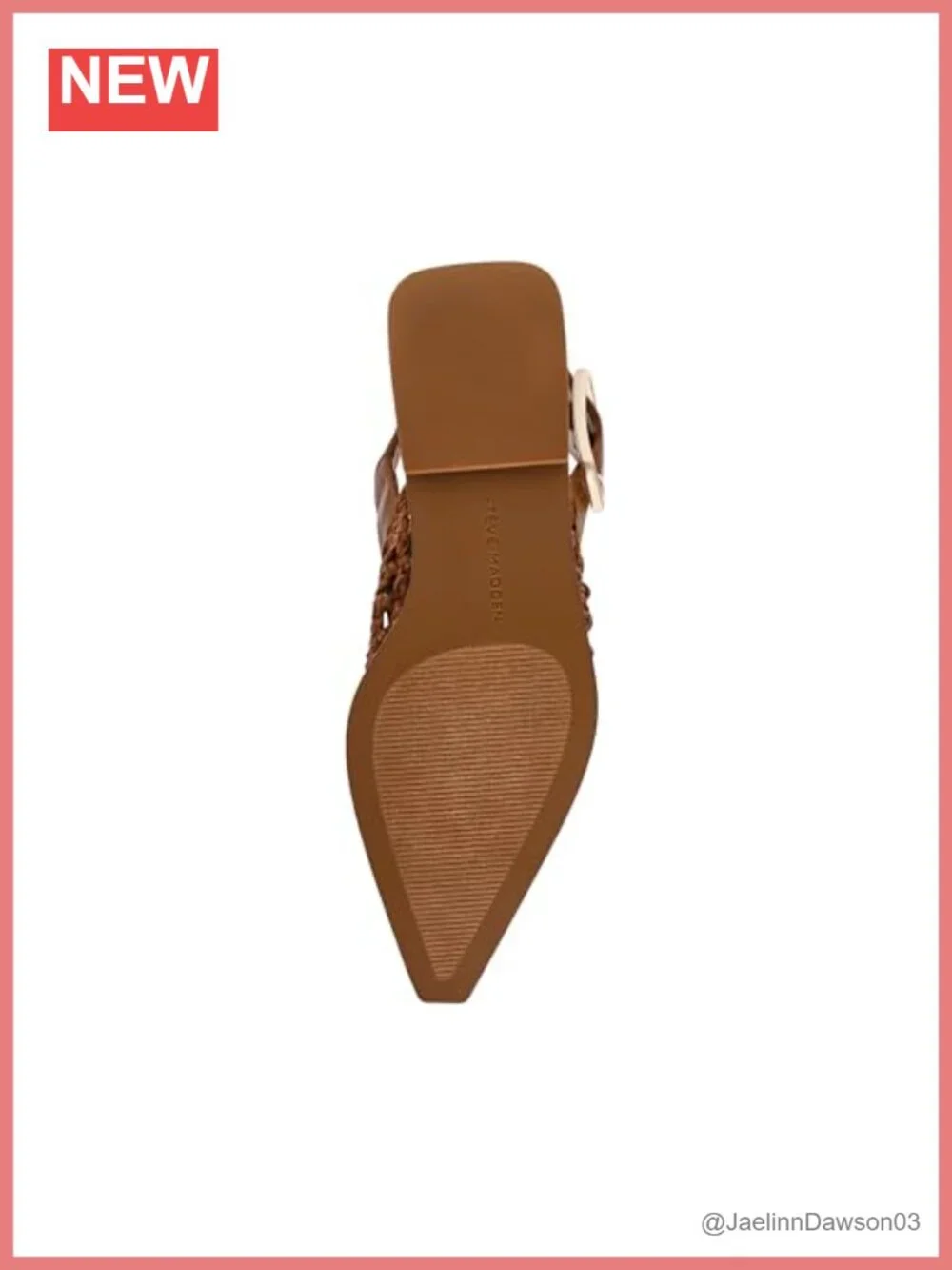 Leather Upper Pointed Toe Slingback Flats Women's Ballet Shoes 0.75in Heel